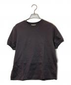 ebure×Ron Hermanエブール×ロンハーマン）の古着「コットンポンチ ニットカラー ティー」｜グレー