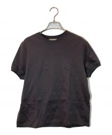 ebure×Ron Herman（エブール×ロンハーマン）の古着「コットンポンチ ニットカラー ティー」｜グレー