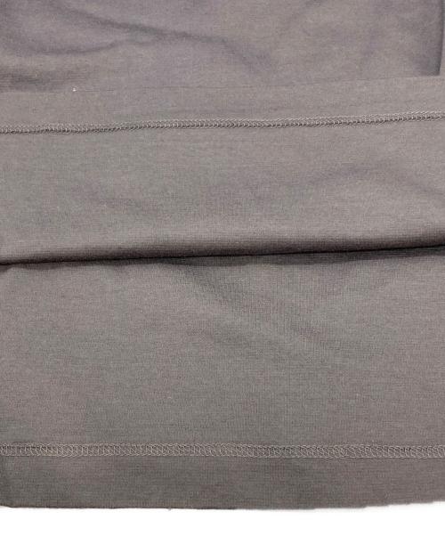 ebure（エブール）EBURE (エブール) Ron Herman (ロンハーマン) コットンポンチ ニットカラー ティー グレー サイズ:38の古着・服飾アイテム