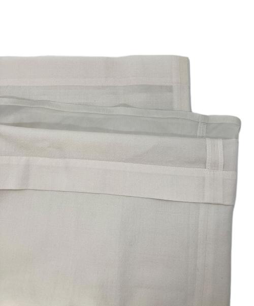 ebure（エブール）EBURE (エブール) ベルテッドパンツ アイボリー サイズ:36の古着・服飾アイテム