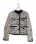 DOMELLE（ドメル）の古着「LINTON TWEED JACKET」｜ホワイト