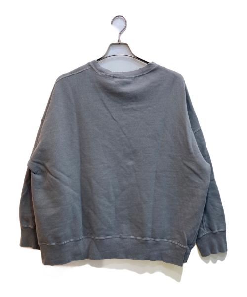 REMI RELIEF（レミレリーフ）REMI RELIEF (レミレリーフ) クラッシュ加工スウェット グレー サイズ:Sの古着・服飾アイテム