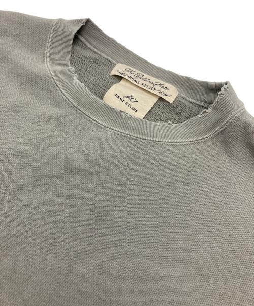 REMI RELIEF（レミレリーフ）REMI RELIEF (レミレリーフ) クラッシュ加工スウェット グレー サイズ:Sの古着・服飾アイテム