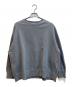 REMI RELIEF（レミレリーフ）の古着「クラッシュ加工スウェット」｜グレー