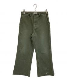 HERILL（ヘリル）の古着「USMC HBT pants」｜オリーブ
