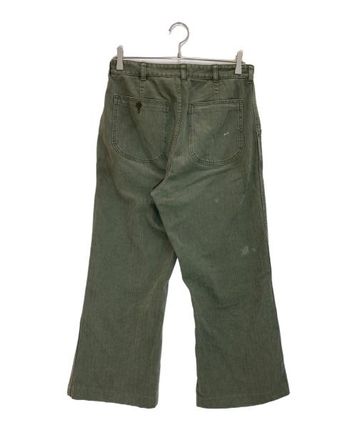HERILL（ヘリル）HERILL (ヘリル) USMC HBT pants オリーブの古着・服飾アイテム