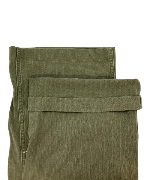HERILL（ヘリル）HERILL (ヘリル) USMC HBT pants オリーブの古着・服飾アイテム