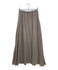 ASHER LA（アッシャー エルエー）の古着「FLARE SKIRT」｜ベージュ