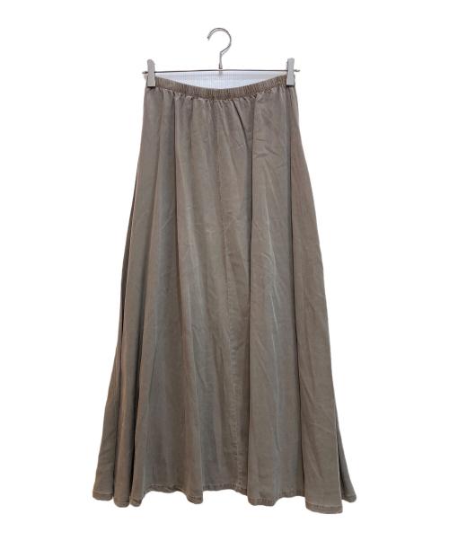 ASHER LA（アッシャー エルエー）ASHER LA (アッシャー エルエー) FLARE SKIRT ベージュ サイズ:下記参照の古着・服飾アイテム