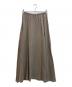 ASHER LA (アッシャー エルエー) FLARE SKIRT ベージュ サイズ:下記参照：12000円