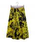 N°21（ヌメロヴェントゥーノ）の古着「フラワージャングルプリントスカート」｜イエロー×ブラウン
