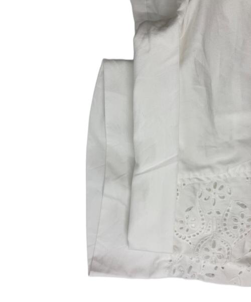 ticca（ティッカ）TICCA (ティッカ) レースフレンチシャツ ホワイト サイズ:SIZE Freeの古着・服飾アイテム