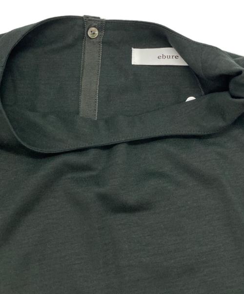 ebure（エブール）EBURE (エブール) セルロース オーバーシルエット スリーブレス ブラウス グリーン サイズ:38の古着・服飾アイテム