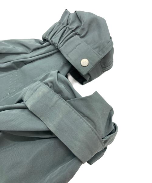 CYCLAS（シクラス）CYCLAS (シクラス) ノーカラーギャザーブルゾン グリーン サイズ:36の古着・服飾アイテム