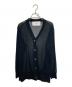 ADAWAS（アダワス）の古着「SHEER CARDIGAN」｜ブラック