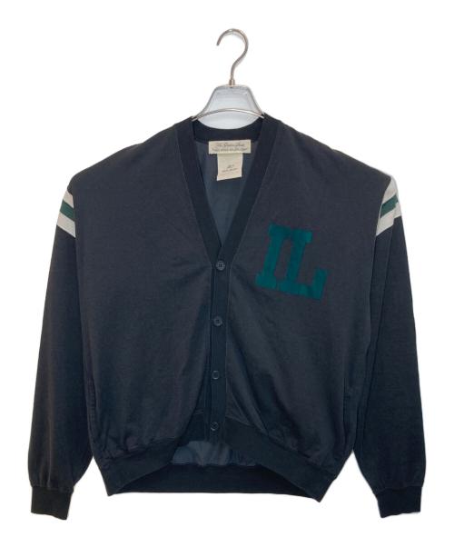 REMI RELIEF（レミレリーフ）REMI RELIEF (レミレリーフ) HPS (-) R／C天竺フットボールカーディガン グレー サイズ:SIZE Freeの古着・服飾アイテム