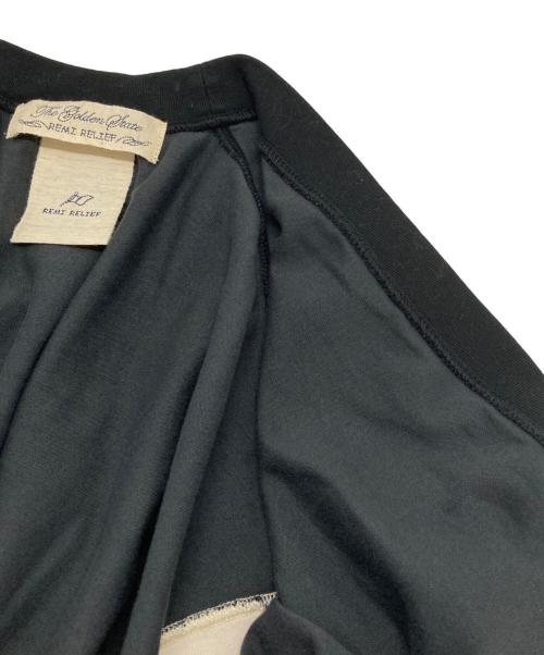 REMI RELIEF（レミレリーフ）REMI RELIEF (レミレリーフ) HPS (-) R／C天竺フットボールカーディガン グレー サイズ:SIZE Freeの古着・服飾アイテム