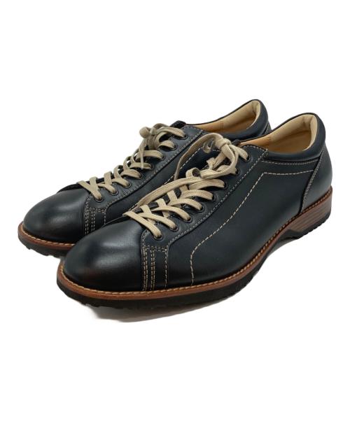 REGAL（リーガル）REGAL (リーガル) レースアップレザースニーカー ネイビー サイズ:26の古着・服飾アイテム