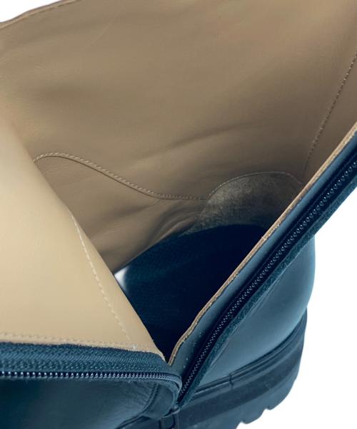 PELLICO（ペリーコ）PELLICO (ペリーコ) サイドジップショートブーツ ブラック サイズ:36の古着・服飾アイテム