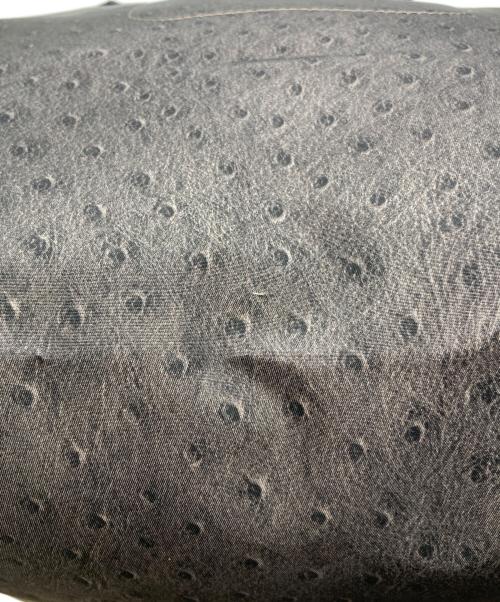 LONGCHAMP（ロンシャン）LONGCHAMP (ロンシャン) オーストリッチ調プリアージュトートバッグ グレー サイズ:-の古着・服飾アイテム