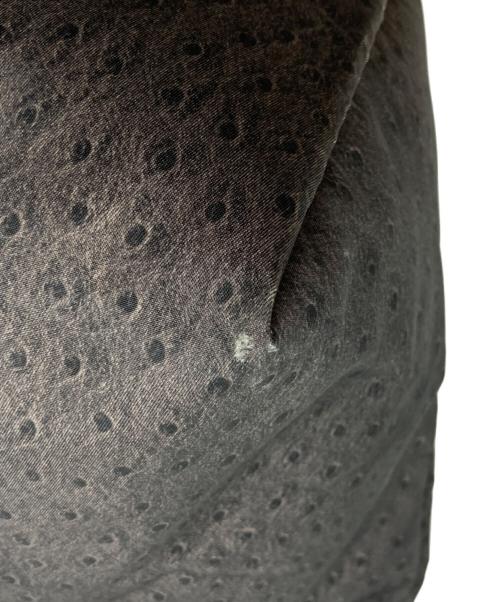 LONGCHAMP（ロンシャン）LONGCHAMP (ロンシャン) オーストリッチ調プリアージュトートバッグ グレー サイズ:-の古着・服飾アイテム