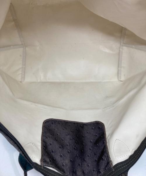 LONGCHAMP（ロンシャン）LONGCHAMP (ロンシャン) オーストリッチ調プリアージュトートバッグ グレー サイズ:-の古着・服飾アイテム