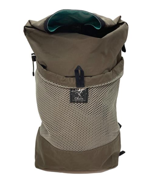 Okara ai nitta（オカラ・アイニッタ）Okara ai nitta (オカラ・アイニッタ) バックパック オリーブ サイズ:-の古着・服飾アイテム