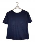 BLUE LABEL CRESTBRIDGEブルーレーベルクレストブリッジ）の古着「半袖ブラウス」｜ネイビー