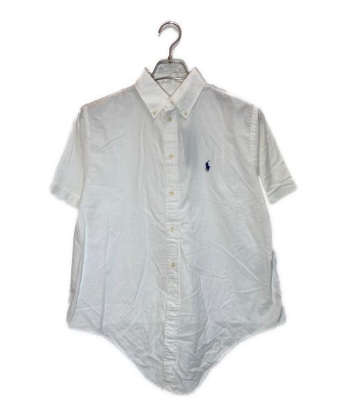 POLO RALPH LAUREN（ポロ・ラルフローレン）POLO RALPH LAUREN (ポロ・ラルフローレン) 半袖BDシャツ ホワイト サイズ:Sの古着・服飾アイテム