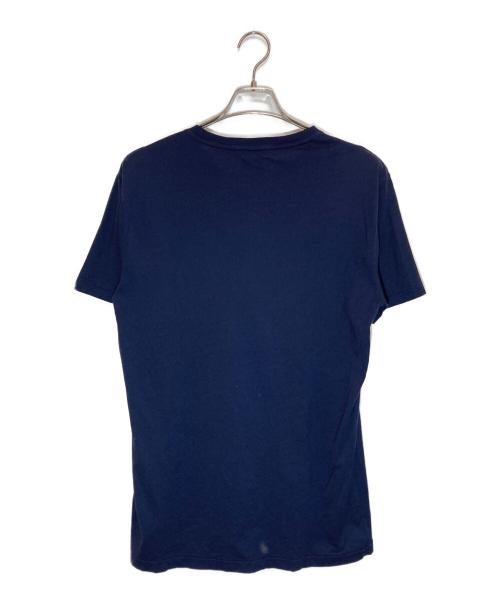 POLO RALPH LAUREN（ポロ・ラルフローレン）POLO RALPH LAUREN (ポロ・ラルフローレン) ビーデッド RLロゴ Tシャツ ネイビー サイズ:Mの古着・服飾アイテム