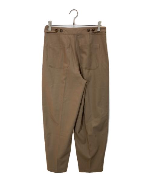 POLO RALPH LAUREN（ポロ・ラルフローレン）POLO RALPH LAUREN (ポロ・ラルフローレン) タックパンツ ベージュ サイズ:4の古着・服飾アイテム