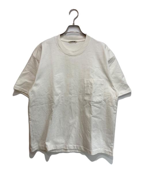 AURALEE（オーラリー）AURALEE (オーラリー) STAND-UP TEE ホワイト サイズ:3の古着・服飾アイテム