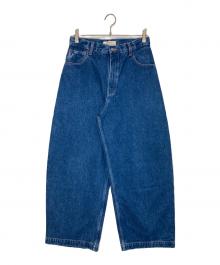 STUDIO NICHOLSON（スタジオ ニコルソン）の古着「ワイドデニムパンツ」｜インディゴ