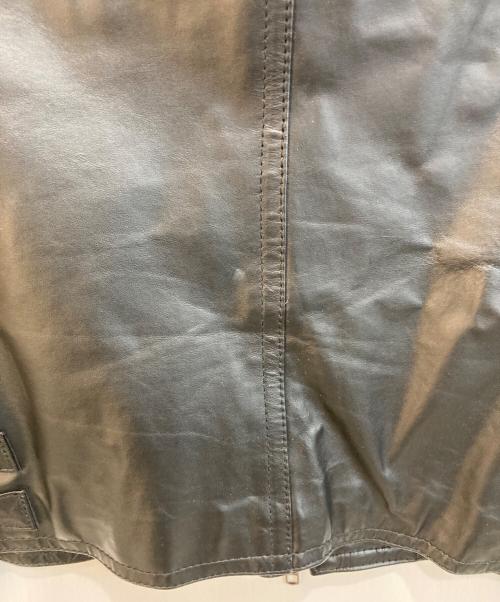 Haruf（ハルフ）Haruf (ハルフ) ホースレザージャケット ブラック サイズ:Mの古着・服飾アイテム