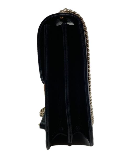 GUCCI（グッチ）GUCCI (グッチ) インターロッキングG チェーンショルダーバッグ ブラック サイズ:-の古着・服飾アイテム