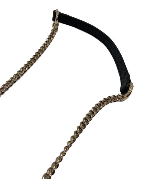 GUCCI（グッチ）GUCCI (グッチ) インターロッキングG チェーンショルダーバッグ ブラック サイズ:-の古着・服飾アイテム