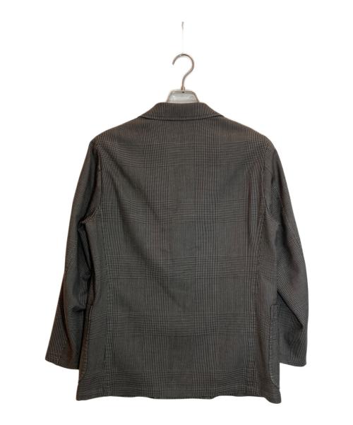 TOMORROW LAND（トゥモローランド）TOMORROW LAND (トゥモローランド) ウールガーメントダイ 6Bダブルブレストテーラードジャケット ブラウン×グレー サイズ:Ｓの古着・服飾アイテム