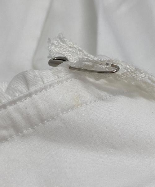 mina perhonen（ミナ ペルホネン）mina perhonen (ミナ ペルホネン) pli ブラウス ホワイト サイズ:SIZE 40の古着・服飾アイテム