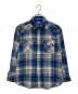 PENDLETON（ペンドルトン）の古着「ウールチェックシャツ」｜ネイビー