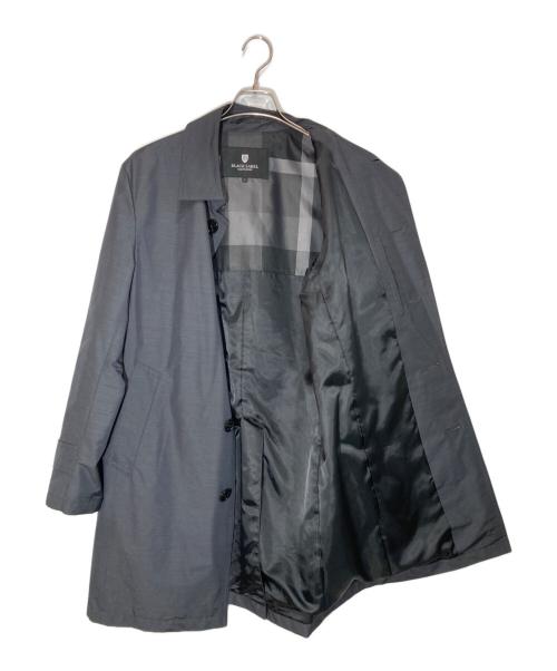 BLACK LABEL CRESTBRIDGE（ブラックレーベル クレストブリッジ）BLACK LABEL CRESTBRIDGE (ブラックレーベル クレストブリッジ) ギャバジンステンカラーコート グレー サイズ:Lの古着・服飾アイテム