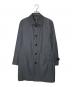 BLACK LABEL CRESTBRIDGE（ブラックレーベル クレストブリッジ）の古着「ギャバジンステンカラーコート」｜グレー