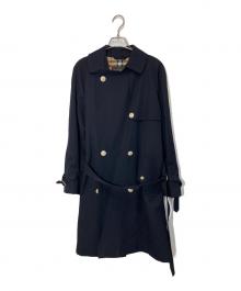 Burberry's（バーバリー）の古着「ギャバジンウールトレンチコート」｜ネイビー