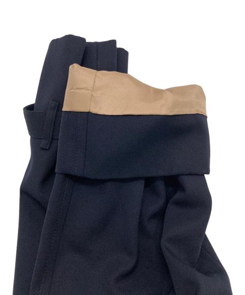 Burberry's（バーバリー）Burberry's (バーバリー) ギャバジンウールトレンチコート ネイビー サイズ:9ARの古着・服飾アイテム