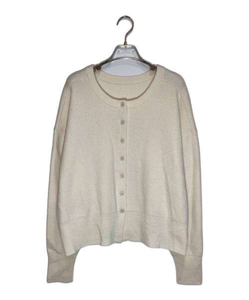 Curensology（カレンソロジー）Curensology (カレンソロジー) ウールカシミヤ2WAYプルオーバー アイボリー サイズ:SIZE Freeの古着・服飾アイテム