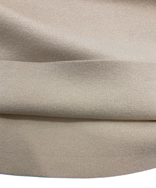 CLANE（クラネ）CLANE (クラネ) SHOULDER PADS KNIT TOPS ベージュ サイズ:2の古着・服飾アイテム
