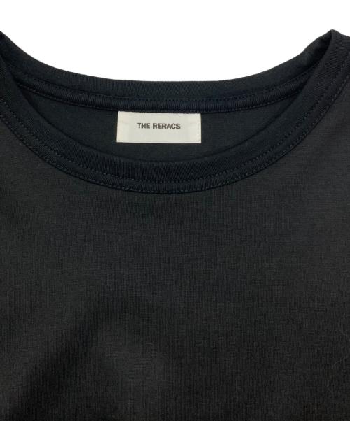 THE RERACS（ザ リラクス）THE RERACS (ザ リラクス) THE T-SHIRT ブラック サイズ:38の古着・服飾アイテム