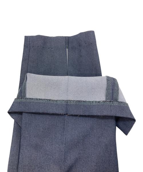 ADORE（アドーア）ADORE (アドーア) SERGE de bleu (サージ デ ブルー) スリットパンツ ネイビー サイズ:SIZE 38の古着・服飾アイテム