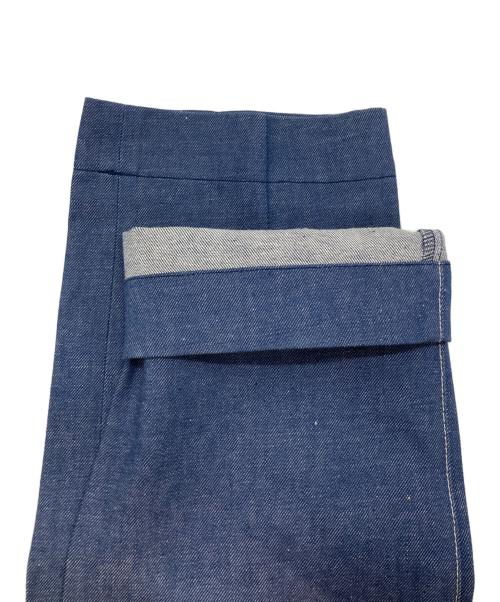 ebure（エブール）EBURE (エブール) リアクティブデニム パンツ ブルー サイズ:38の古着・服飾アイテム