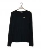 SEAシー）の古着「ヴィンテージコットンL/S TEE」｜ブラック