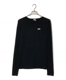 SEA（シー）の古着「ヴィンテージコットンL/S TEE」｜ブラック
